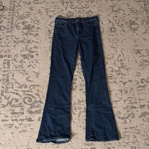 Banana Republic Dark Blue Flare Jeans